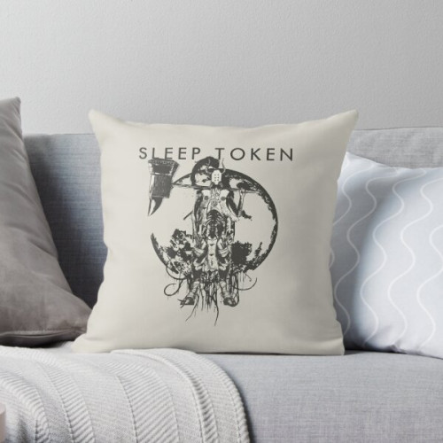 The Monster of Axe Throw Pillow RB1910